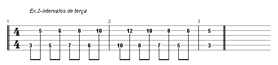 Exercícios com intervalos