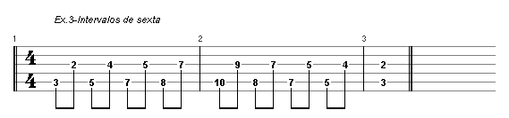 Exercícios com intervalos