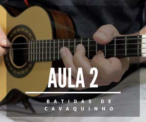 Aula de Cavaquinho Batida de Samba